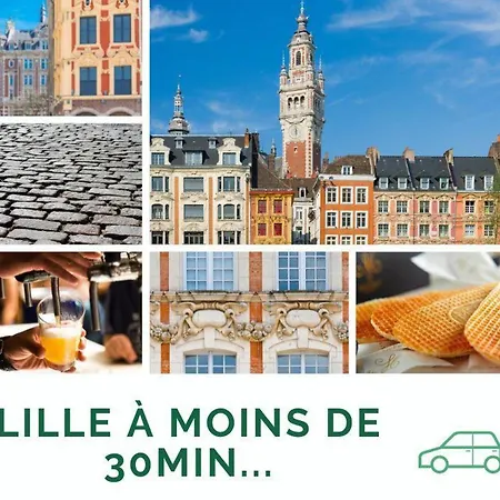 Confort Avec Wifi, Climatisation Et Parking Securise Pres De Lille - Fr-1-510-215 *