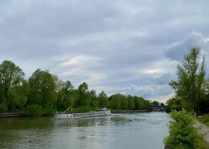 Confort Avec Wifi, Climatisation Et Parking Securise Pres De Lille - Fr-1-510-215 Διαμέρισμα Saint-Andre-lez-Lille