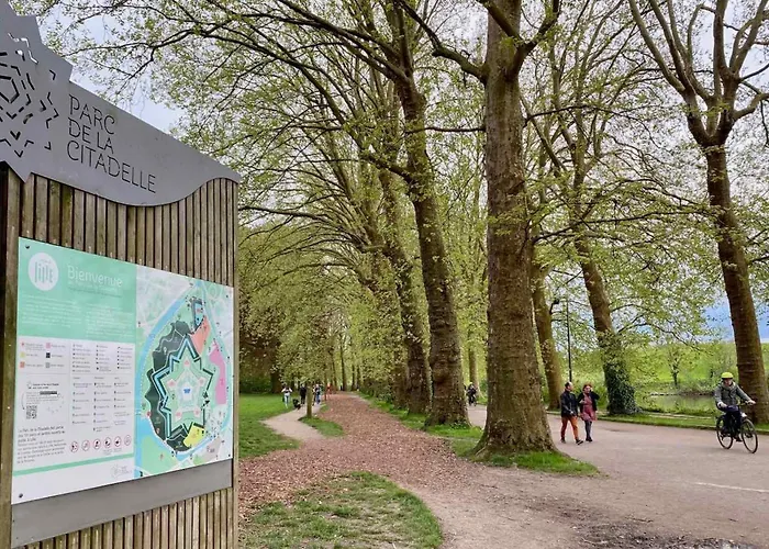 Confort Avec Wifi, Climatisation Et Parking Securise Pres De Lille - Fr-1-510-215 Διαμέρισμα *