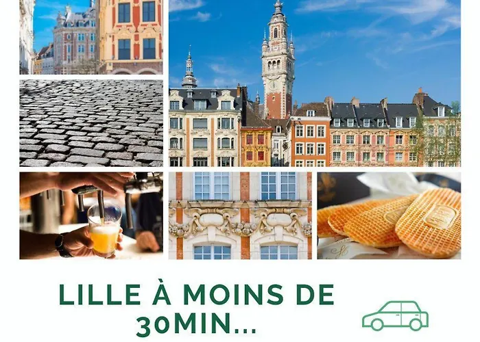 Confort Avec Wifi, Climatisation Et Parking Securise Pres De Lille - Fr-1-510-215 *